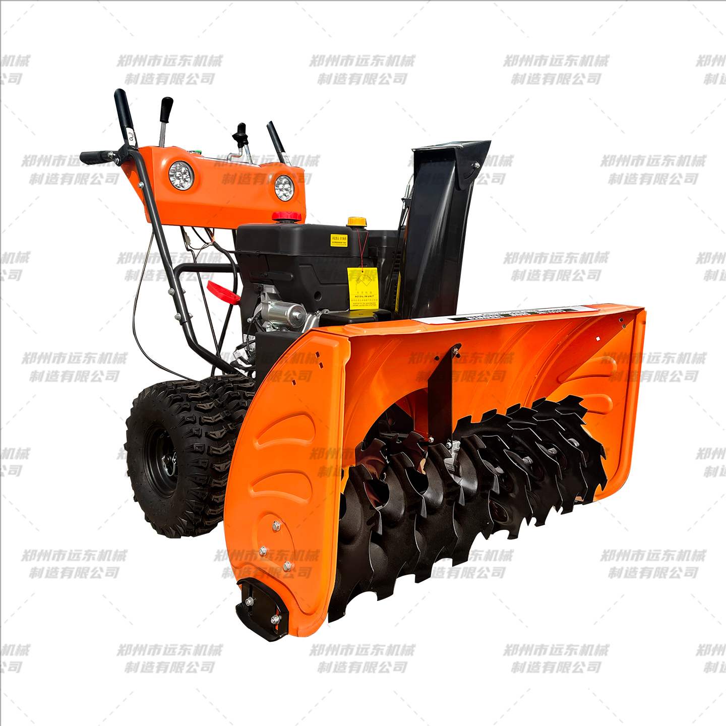 1000雙輪手推式拋雪機(jī)(圖1)